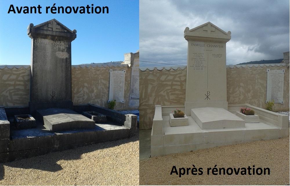 renovation de cimetiere